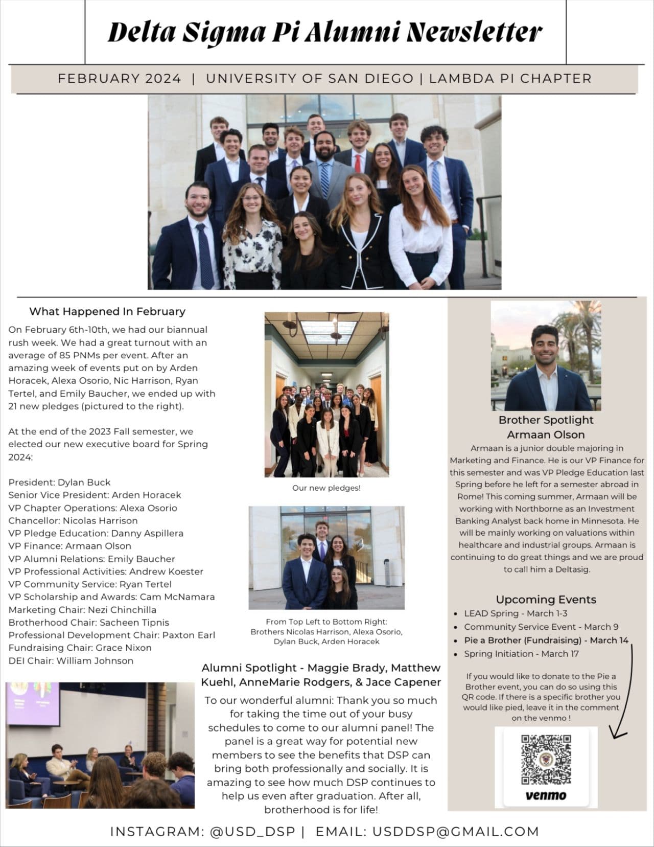 February 2024 Alumni Newsletter